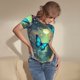thumbnail image 3 of Balery Enchanted Forest Butterfly A Body de cuello redondo de manga corta para mujer Tops de manga corta Tops básicos-XX-Large, 3 of 7