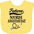thumbnail image 3 of Inktastic Future Nurse Anesthetist Girls Baby Bib, 3 of 4