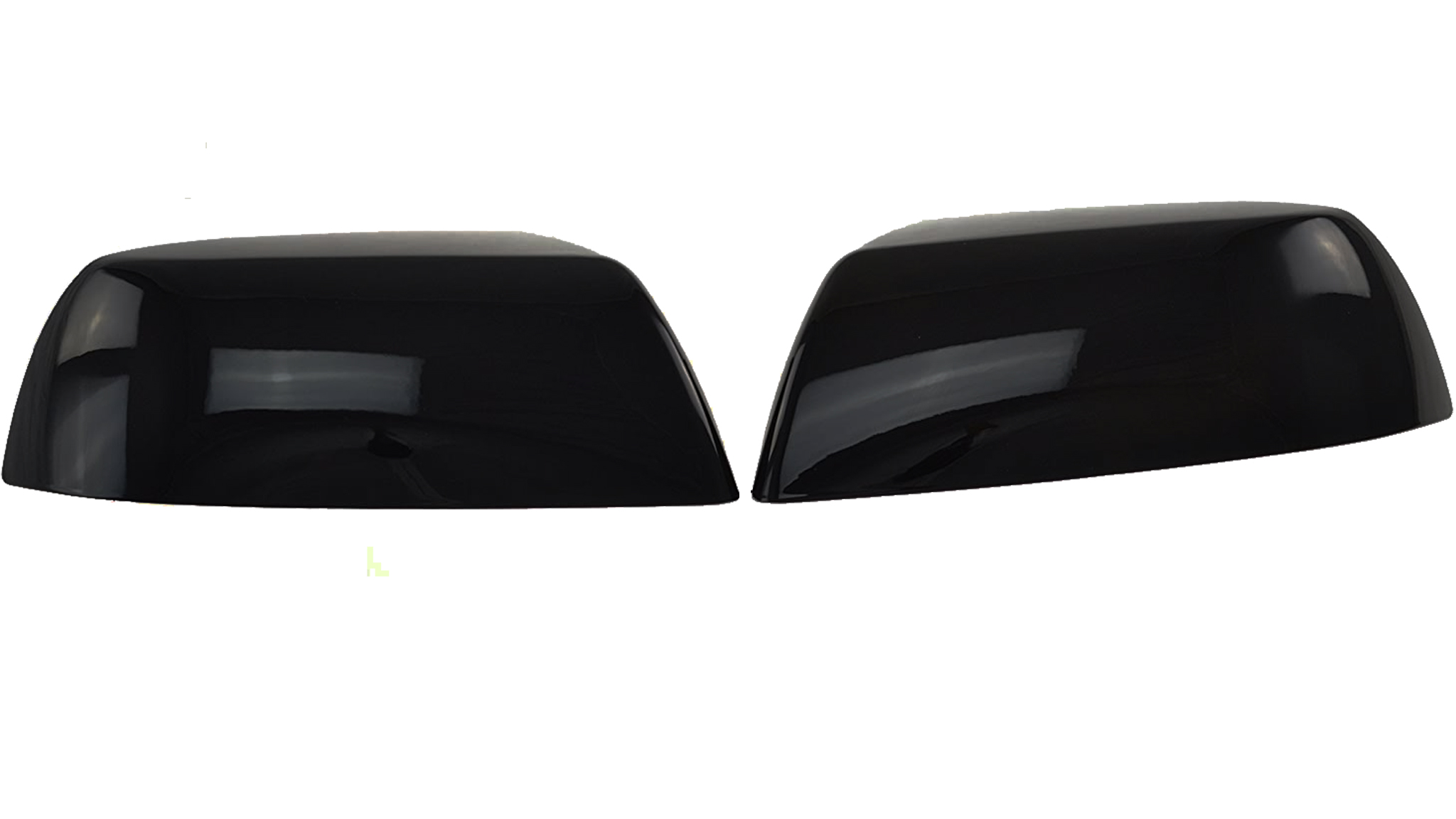 Gloss Black ABS Mirror Covers 2Pc Fits Toyota Sequoia Tundra 20072020