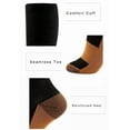 thumbnail image 4 of Compression Socks 3 Pairs Elastic Breathable Athletic Stockings for Running Sport Workout, 4 of 4