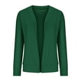thumbnail image 5 of Admvng Cardigan Sweaters for Women Open Front Cardigan Fitted Jacket Casual Office Cropped Blazers S-2XL, 5 of 7