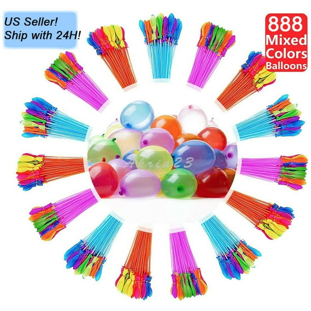 888 pcs Bunch O waterballoon Instant water Balloons,SelfSealing