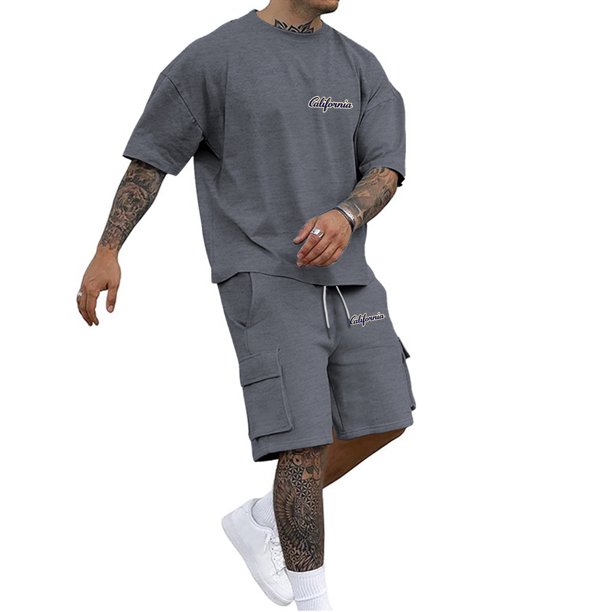 Pack De Playeras Para Hombre, Camiseta Deportiva Sin Mangas De Moda De Talla Holgada De Verano Para Hombre