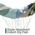 thumbnail image 3 of FRABE Beach Bathroom Rugs, Non Slip Bath Mat,Soft Washable,Absorbent Quick Dry,with Starfish Shell Ocean Sea Theme Bath Rug for Shower Floor, Kitchen Decor, Kids Room, 24"x44", 3 of 10