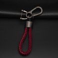 thumbnail image 3 of CARTTOU Simple Car Keychain with Woven Rope Creative Auto Home Metal Keyring Great Gifts for Men Women, 3 of 8
