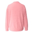 thumbnail image 7 of Ediodpoh Womens Cardigan Sweaters Soft Knit Cardigan Long Sleeve Open Front Loose Fit Casual Outwear Cozy Fall Winter Pink L, 7 of 7
