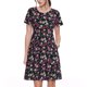 thumbnail image 1 of Easygdp Daisies Flowers para Vestido Transpirable de Mujer, Vestido Suelto de Manga Corta con Pliegues y Bolsillos para el Verano, 1 of 6