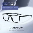 thumbnail image 4 of Lunettes de Lecture Mode Sport Ultra Légères HD Bleues Antidérapantes Carrées Rouges +200, 4 of 6