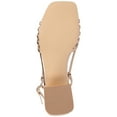 thumbnail image 6 of Journee Womens Shayana Multi Strap Sling Back Dress Sandals, Widths Available, 6 of 9