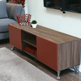 thumbnail image 3 of Mueble para TV de 70' Parota Rojo Hogare Centro de entretenimiento Italy, 3 of 4