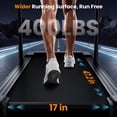 thumbnail image 6 of COFUNOK 16% Auto Incline Folding Treadmill ,4.0HP Treadmill for Home and Office,300-400LBS Capacity,10MPH Incline Treadmill with Heart Rate & Body Fat Monitor,App, 6 of 10