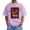 Purple, variant on IWRICH Plus Size Baggy T Shirts for Men Acid Wash Basic Short Sleeve Tees Casual Trendy Graphic Printed Tees Purple XL