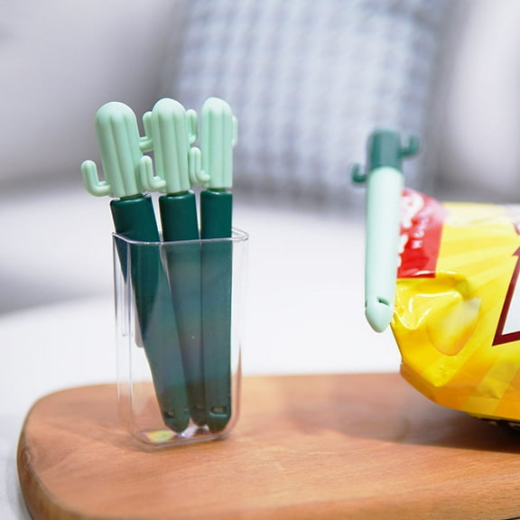 GOOHOCHY 14 Pcs Food Bag Clamps Sealed Clip Snack Sealers Chip Clips