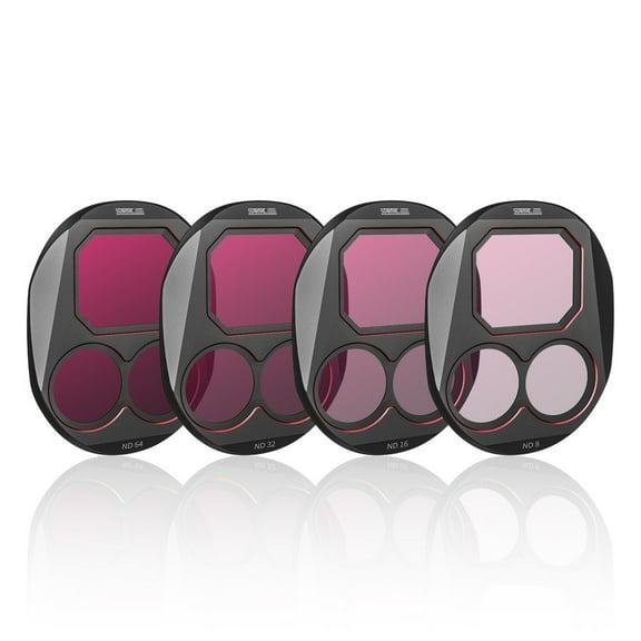 ND Filter Set for DJI Mavic 4 Pro – ND8, ND16, ND32, ND64 Neutral Density Drone Lens Filters, Waterproof, Dustproof, Scratch-Resistant with Protective Case