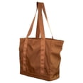 thumbnail image 5 of True Gear Women's Large Tote Bag, Brown Polyester Shoulder Bag for Work, Travel & Everyday Use, 5 of 5