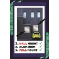 thumbnail image 3 of Traffic & Warehouse Signs - Stop All Visitors Must Register Sign - Weather Approved Aluminum Street Sign, 0.04 Thickness - 12" X 18", 3 of 5