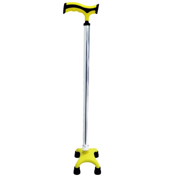Bastón en Forma de T de 4 patas-MODELO BST4P3-Marca Handy