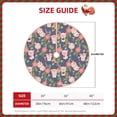 thumbnail image 2 of Sikiie Pigs 1 Nativity Christmas Tree Skirt, Jesus Christian Winter Holiday Tree Mat Decoration(30-48IN)48", 2 of 6