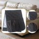 thumbnail image 5 of Organizador de reposabrazos de sofá con 5 bolsillos, soporte para control remoto de TV para sillón Negro, 5 of 6