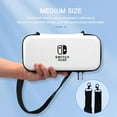 thumbnail image 2 of Hard Carrying Case with Shoulder Strap for Nintendo Switch OLED - Protective Travel Bag, 2 of 10