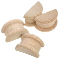 HOMEMAXS WORGEOUS 4pcs Rustic Wooden Corbels for Furniture Onlay Fireplace Wood Carving Applique