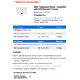 thumbnail image 2 of Water Temperature Sensor - Compatible with 1982 Chevrolet El Camino - AC Delco, 2 of 2