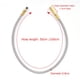 thumbnail image 4 of Adaptador de manguera de tubo de extensión para accesorios de gas de tanque de camping al aire libre (50 cm), 4 of 4