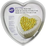 Wilton Decorator Preferred 10-Inch Heart Shaped Cake Pan