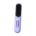thumbnail image 1 of Plancha de pelo inalámbrica con tres ajustes de temperatura, calentamiento rápido, portátil, carga USB, regalo de belleza para niñas Violeta, 1 of 8