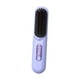 thumbnail image 1 of Cepillo alisador de cabello USB, peine eléctrico caliente, mini peine alisador de cabello con 3 niveles de temperatura para niñas y mujeres Violeta, 1 of 9