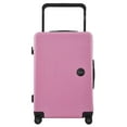 thumbnail image 3 of Travelers Club 2pc Rolling Hard Case Travel Luggage Set with Extra Wide Telescopic Handle , Blush, 3 of 16