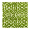 thumbnail image 3 of Unique Loom Moroccan Trellis Shag Collection Area Rug - Meknes (3' 1" Square Green/Ivory), 3 of 6