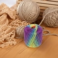 thumbnail image 4 of Raindrops  Lace Thread Cotton Chunky Crochet Yarn Rainbow Gradient Baby, 4 of 8