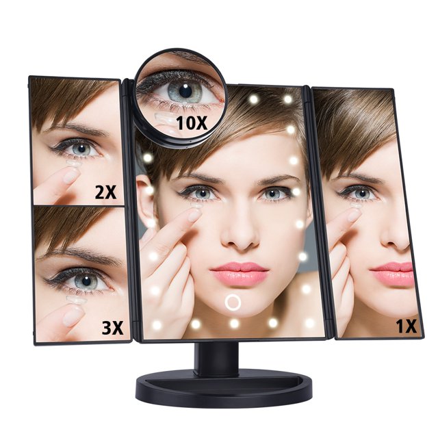 Makeup Mirror with LED Lights, 22 LED Lights Vanity Cosmetic Mirror