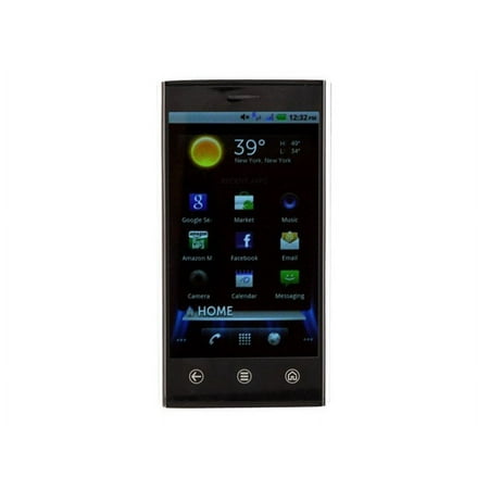 Dell Venue - 3G smartphone - RAM 512 MB - microSD slot - OLED display - 4.1" - 800 x 480 pixels - rear camera 8 MP