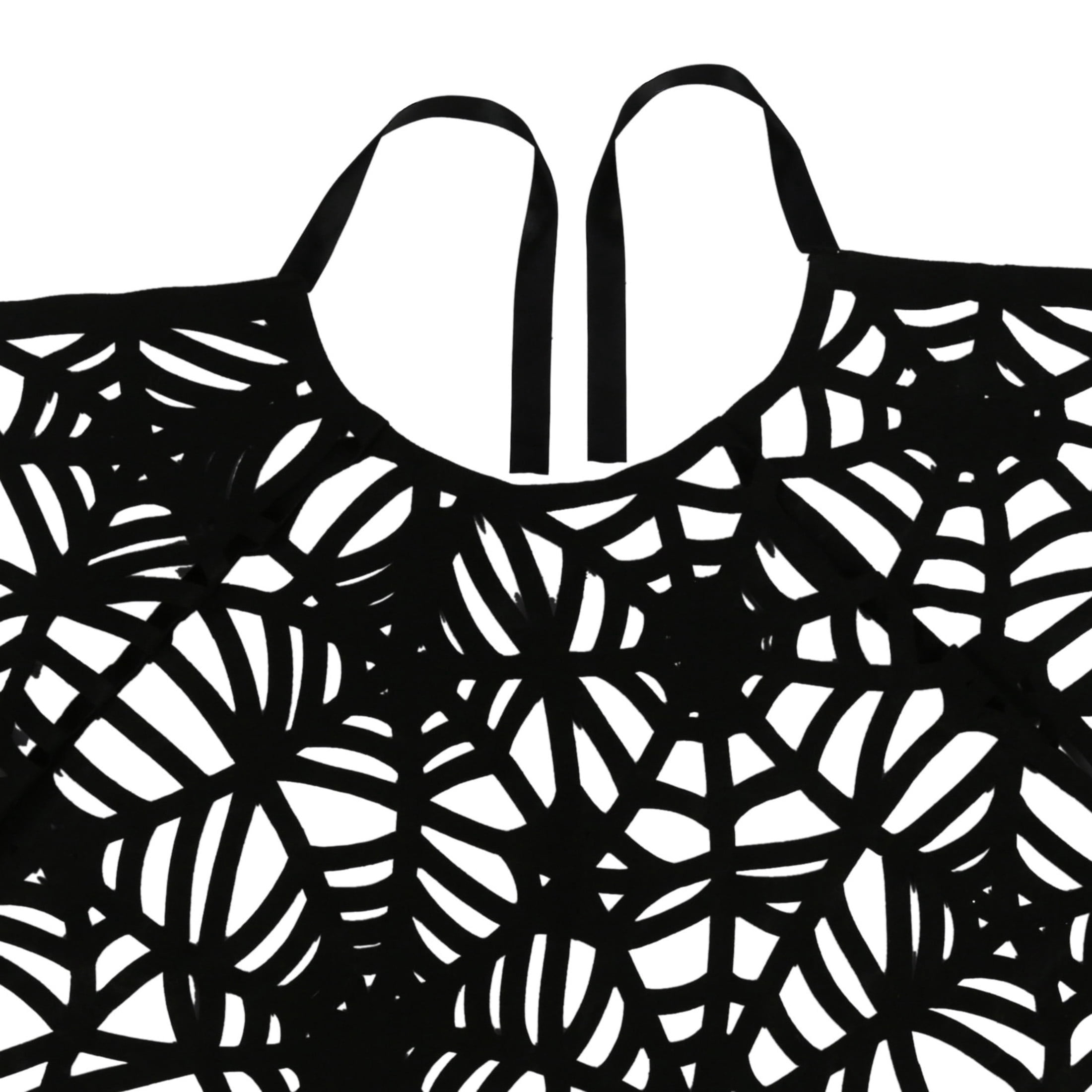 Spider Web Cape Costume Accessory for Adults, Black, One Size, Halloween by Way To Celebrate