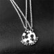 thumbnail image 4 of Collar BFF de 2 uds para 2 pelotas de fútbol a juego, collar con colgante de baloncesto para mujeres y hombres, regalo de joyería de pelota deportiva, 4 of 5