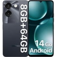 thumbnail image 1 of Teléfono móvil UMIDIGI G9A de 6,75 pulgadas, 8 GB de RAM, 64 GB de ROM, 5000 mAh, Android 14, 1 of 3