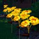 thumbnail image 1 of Lámpara solar para césped de girasol IP44 Flor Enchufe de tierra Luz 600mAh Decoración de jardín Wdftyju Para estrenar, 1 of 3