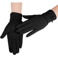 thumbnail image 3 of Gants de Conduite pour Femmes (Noirs), Respirants et Minces, 3 of 5