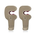 thumbnail image 3 of RUNROTOO 2 Pair Car Seat Organizer Back Seat Plastic Beige for Daily Use in Vehicle, 3 of 3