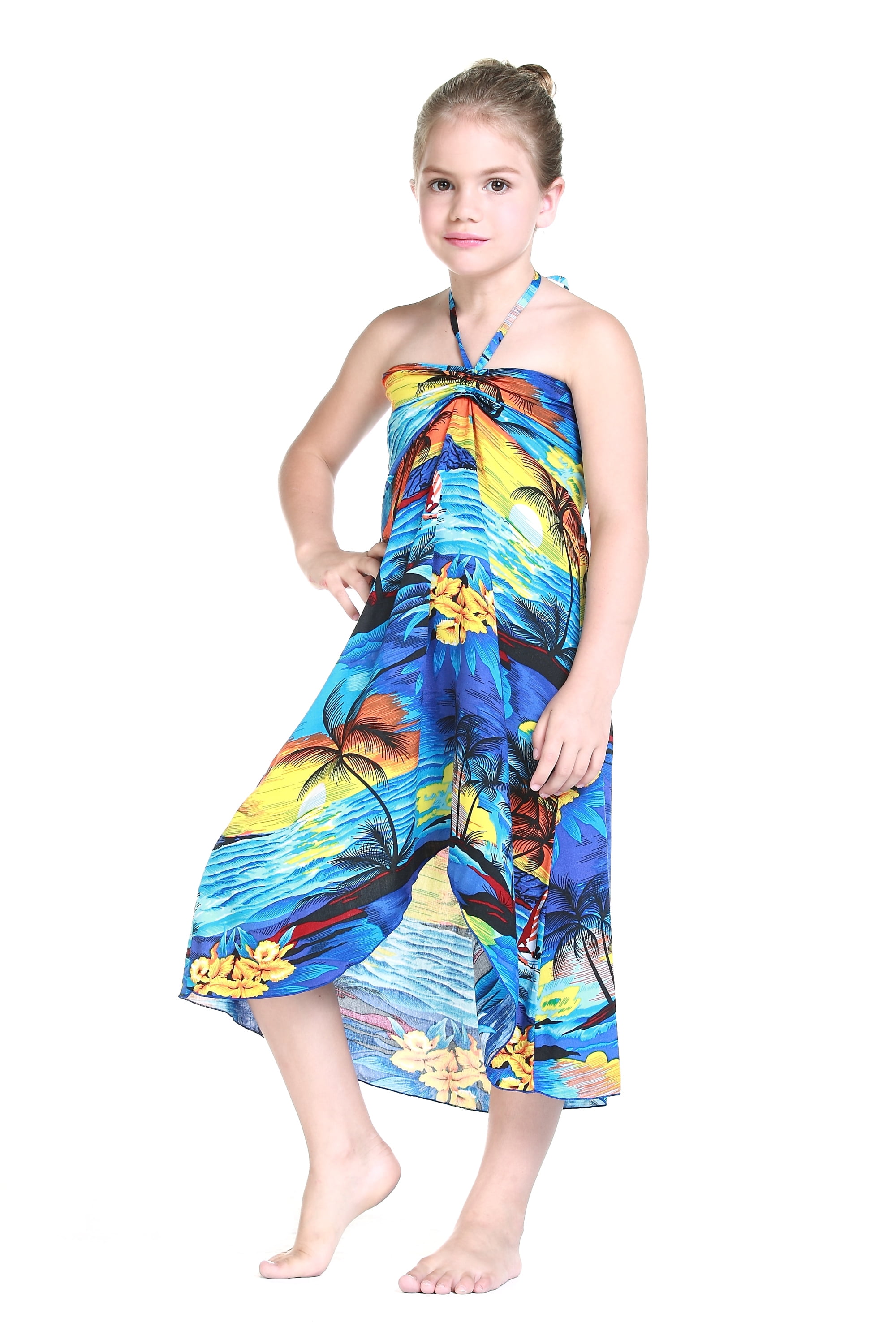 hawaiian dresses for girls