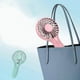 thumbnail image 3 of Pocket handheld fan USB rechargeable portable fan cooler 3-speed portable desktop fan summer cooler outdoor travel fan, 3 of 3