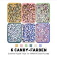 thumbnail image 4 of Nariolar Puzzle Sorting Trays, 6 Pack Puzzle Sorter for Sorting 1500-2000 Puzzle Pieces, 4 of 6