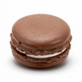 thumbnail image 3 of Squishy Macaron Relaxation Toy with Soft Pu Foam, 1 Pack, Coffee Brown, for Kids and Adults, Simulated Squeeze Toy, 3 of 3