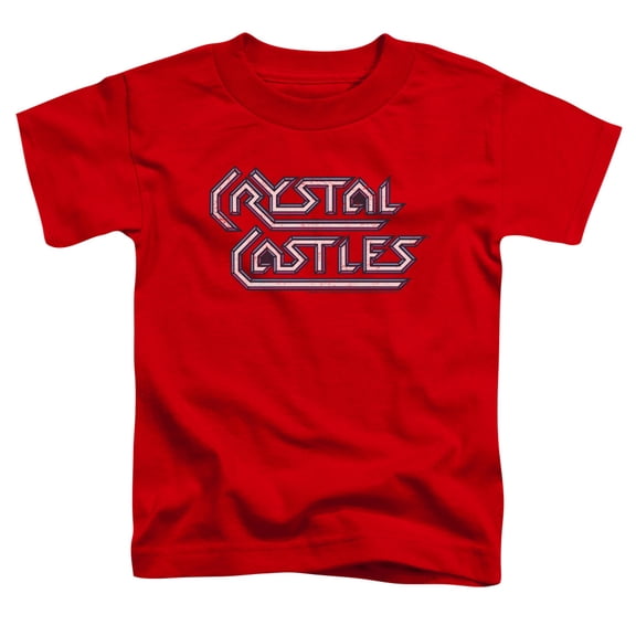 Atari Crystal Castles Logo S/S Toddler T-Shirt Red