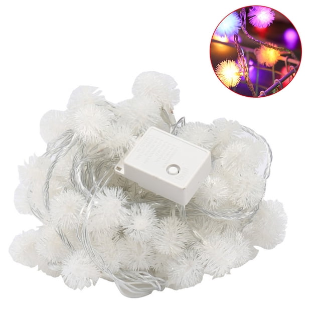 B Christmas Decoration Led Light Dandelions Ball Light String Design B Bedroom Outdoor Solar Wedding Star Net Red Small Colored Lights