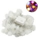 thumbnail image 2 of Guirnalda de luces LED navideñas | Funciona con pilas (2 pilas AA) | Luces solares de plástico blanco | Decoración para interiores y exteriores, bodas y dormitorios | Brillo amarillo cálido y, 2 of 6