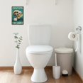 thumbnail image 7 of Funny Black Cat Bathroom Vintage Metal Tin Sign Wall Decor Art Toilet Posters - NICE BUTT Retro for Home Office Farmhouse Coffee Bar Gifts 8 x 12 Inches, 7 of 7