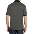 thumbnail image 2 of Mafoose Men's Heather Contender Contrast Polo Graphite Heather/ Black X-Small, 2 of 5